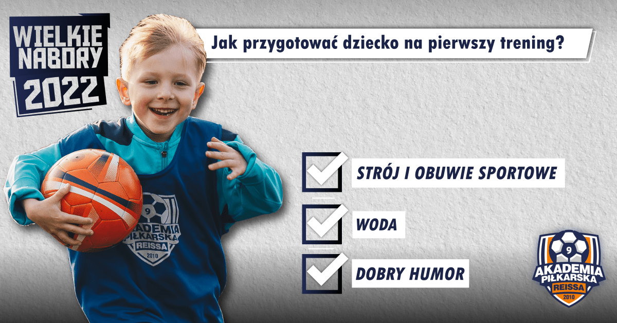 jak przygotować dziecko na pierwszy trening piłkarski?