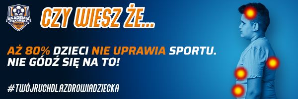 80% dzieci nie uprawia sportu